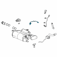 OEM Acura RDX SENSOR, LAF Diagram - 36531-6B2-A01