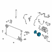 OEM Honda Accord Clutch Set Diagram - 38900-RAA-A01