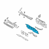 OEM 2011 Mercury Milan Dash Panel Diagram - 9E5Z-5401610-A