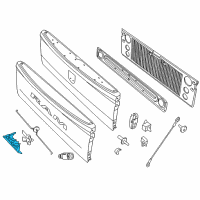 OEM 2018 Ram 2500 Handle-TAILGATE Diagram - 68044904AG