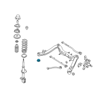 OEM Nissan STOPPER-Member Mounting Lower Diagram - 55475-0E010