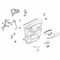 OEM 2021 Honda Ridgeline TRIM, R- *NH854L* Diagram - 83503-T6Z-A01ZD