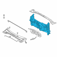 OEM 2019 Kia Niro EV Panel Complete-Dash Diagram - 64300G5000