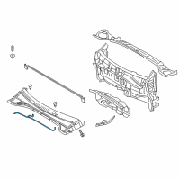OEM 2019 Kia Niro EV Hose & Connector Assembly Diagram - 98660G5000