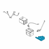 OEM Kia Tray Assembly-Battery Diagram - 371502K451