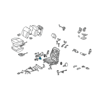 OEM 2011 Lexus GS450h Switch, Front Power Seat(For Lumbar) Diagram - 84920-30240-A4
