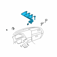 OEM 1999 Toyota Corolla Cable Set Diagram - 90919-22393