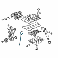 OEM Buick Cascada Dipstick Diagram - 55594382