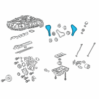 OEM 2017 Cadillac ATS Secondary Chain Diagram - 12637743