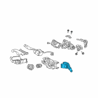 OEM Acura Switch Assembly, Wiper Diagram - 35256-SDA-A11