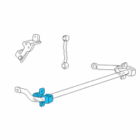 OEM 2003 Ford F-350 Super Duty Stabilizer Bar Insulator Diagram - 2C3Z-5484-BA