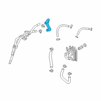OEM 2020 Hyundai Veloster Hose Assembly-Water Outlet Diagram - 97312-F2600