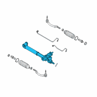 OEM 2005 Chevrolet SSR Gear Kit, Steering (Remanufacture) Diagram - 88965488