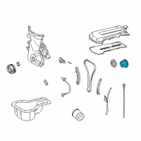 OEM Toyota Intake Gear Diagram - 13050-0D010