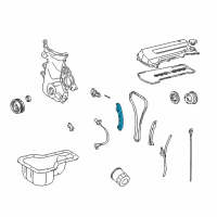 OEM 1998 Toyota Corolla Guide Diagram - 13559-22010