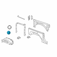 OEM 2012 Jeep Wrangler Housing-Fuel Filler Diagram - 52059831AH