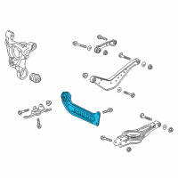 OEM 2019 Buick Regal Sportback Trailing Arm Diagram - 23328164