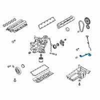 OEM Dodge Ram 1500 Tube-Engine Oil Diagram - 5037412AB