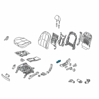 OEM Kia Sedona Switch Assembly-Power Front Diagram - 88195A9120DAA