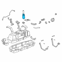 OEM Toyota Sequoia Fuel Pump Diagram - 23221-0F010