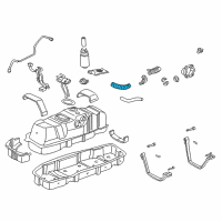 OEM Toyota Tundra Fuel Tank Filler Diagram - 77213-0C031