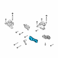 OEM 2015 Lincoln MKT Torsion Arm Diagram - GB5Z-6068-A