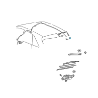 OEM 2010 Lexus RX350 Joint, Elbow Diagram - 85355-14481