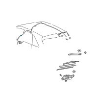 OEM 2015 Scion tC Washer Hose Joint Diagram - 85317-02300