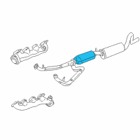 OEM Ford E-350 Club Wagon Converter Diagram - 4C2Z-5E212-GA