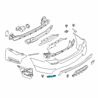 OEM 2013 BMW ActiveHybrid 5 Rear Reflector, Rear Right Diagram - 63-14-7-842-956