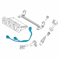 OEM 2017 Ford Expedition Knock Sensor Diagram - 7T4Z-12A699-A