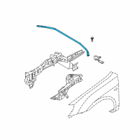 OEM 2008 Kia Spectra5 Bar-STRUT Tower Diagram - 546812F000