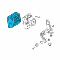 OEM 2019 Chevrolet Blazer Front Speed Sensor Diagram - 84401914