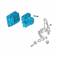 OEM Buick Enclave Modulator Valve Diagram - 84611490