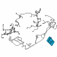 OEM Ford Fiesta Module Diagram - AE8Z-15K600-C