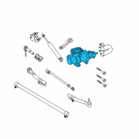 OEM 2009 Ford E-350 Super Duty Gear Assembly Diagram - 8C3Z-3504-ARM