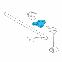 OEM 2004 Lexus SC430 Bracket, Stabilizer(For Rear) Diagram - 48832-30050