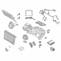 OEM 2013 BMW 328i Set, O-Ring, Heat Exchanger/Expans.Valve Diagram - 64-11-9-237-642