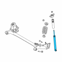 OEM Toyota Yaris Shock Absorber Diagram - 48530-WB010