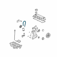 OEM 2018 Honda HR-V Chain (136L) Diagram - 14401-RNA-A01