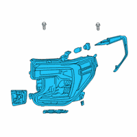 OEM 2019 GMC Sierra 1500 Composite Assembly Diagram - 84772473