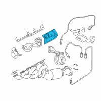 OEM 2010 BMW M5 Protective Cover Rear Diagram - 18-40-7-835-477