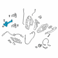 OEM 2022 Toyota GR Supra Door Check Diagram - 68610-WAA01