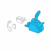 OEM 2015 BMW X5 Gear Selector Switch Diagram - 61-31-7-849-286