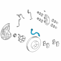 OEM 2002 Lexus LS430 Hose, Flexible Diagram - 90947-02C57