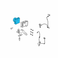 OEM 2011 Lincoln MKZ Actuator Diagram - 9E5Z-2C215-B