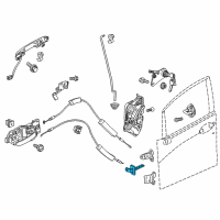 OEM Honda Fit Checker Complete, Left Front Diagram - 72380-T5R-A22