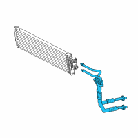 OEM 2017 Ram ProMaster City Hose Assembly-Transmission Oil Cooler Diagram - 68260346AA