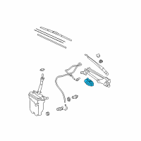 OEM 2009 Toyota Corolla Motor Diagram - 85110-12A20