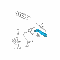 OEM 2009 Toyota Corolla Front Transmission Diagram - 85150-02240